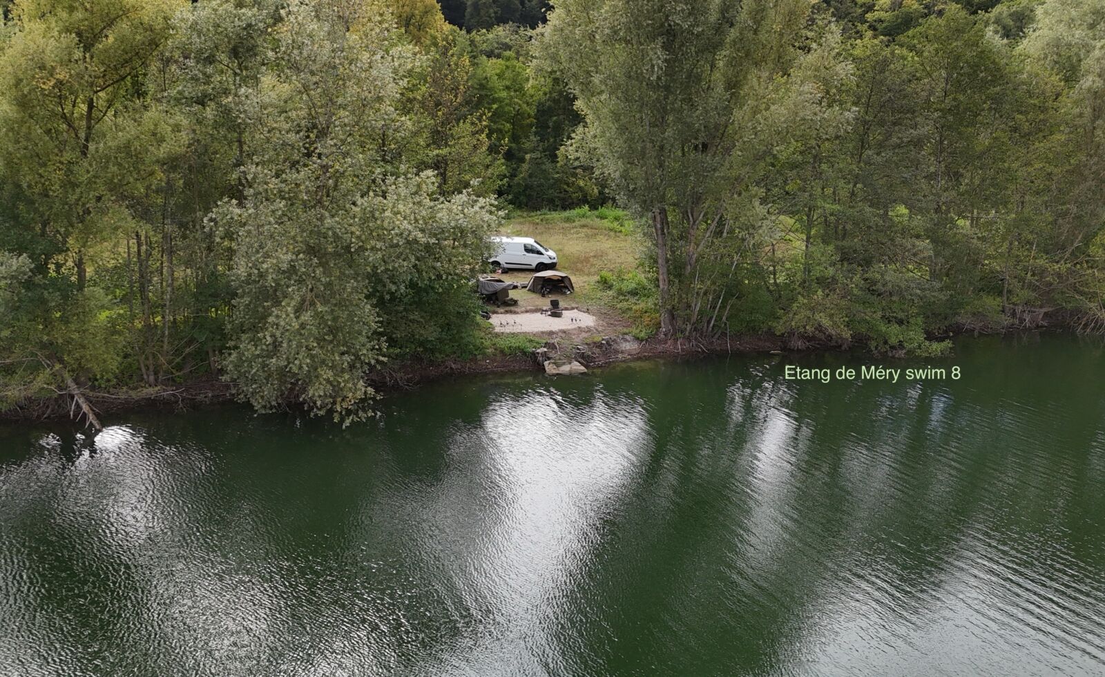 Etang de Mery swim 8 lakeview